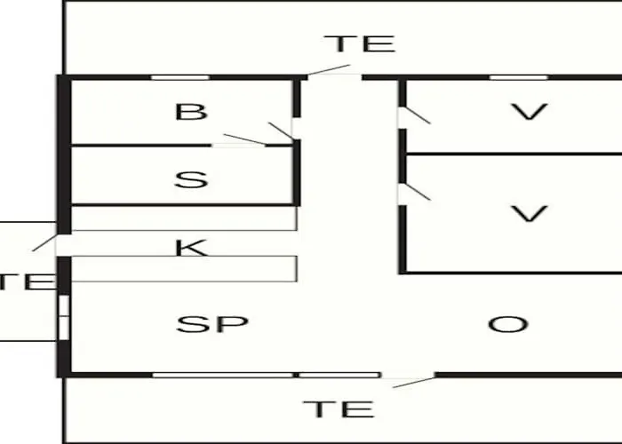 度假居 6 Person In 灵克宾
